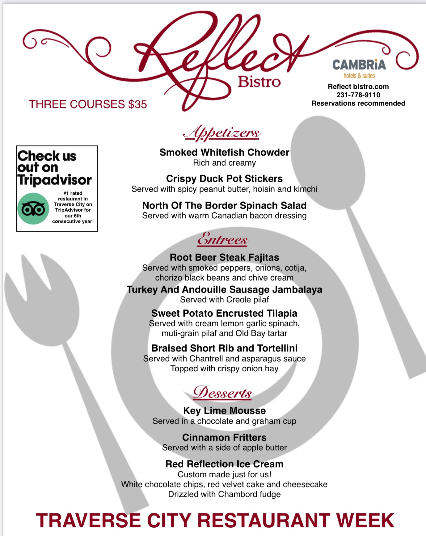 RestaurantWeekMenu2024 Summerside Properties LLC